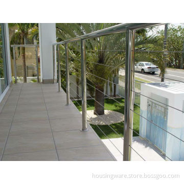 Simple Design for Your Balcony Cable Railing, String Balcony Railing